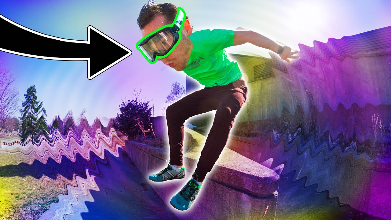 I tried parkour drunk.. (Drunk Goggles)