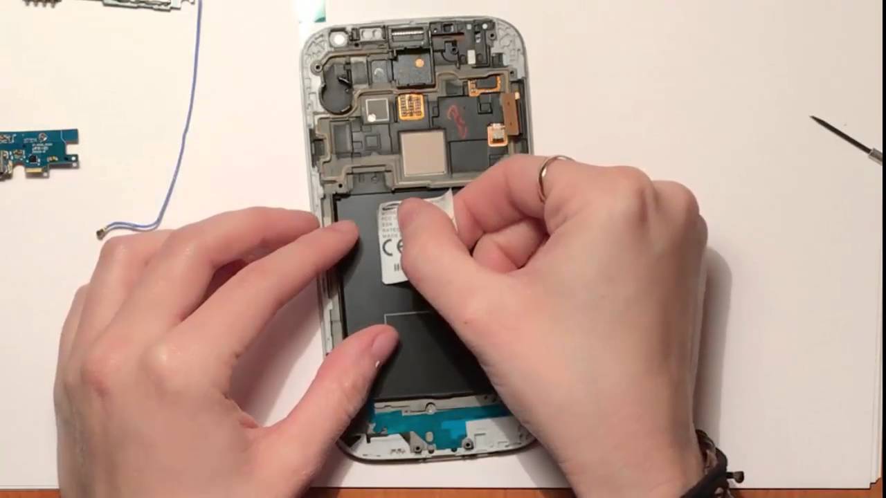 Cambiar la pantalla de un Samsung Galaxy S4