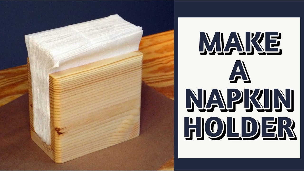 How to Make a Napkin Holder | DIY Projects for Home | Projects to Sell and Make Money | Woodworking