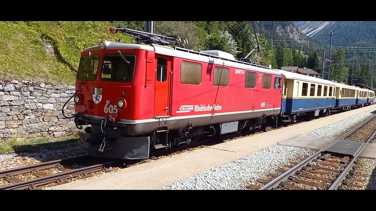 AlbulaMuseum 10 Jahre..Alpin Classic Express#*G 3/4 11 Rhb Heidi...semplicemente MERAVIGLIOSA🇨🇭❤️