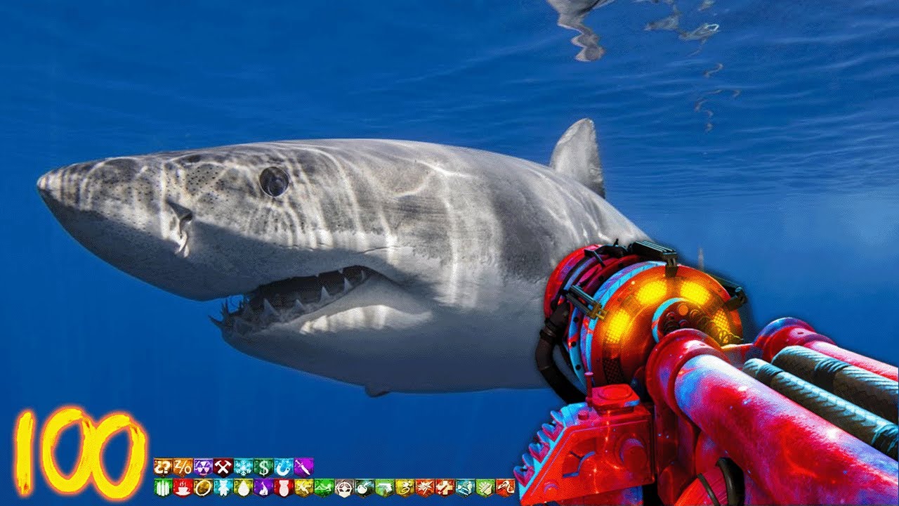 SHARK KILLER COD ZOMBIES!