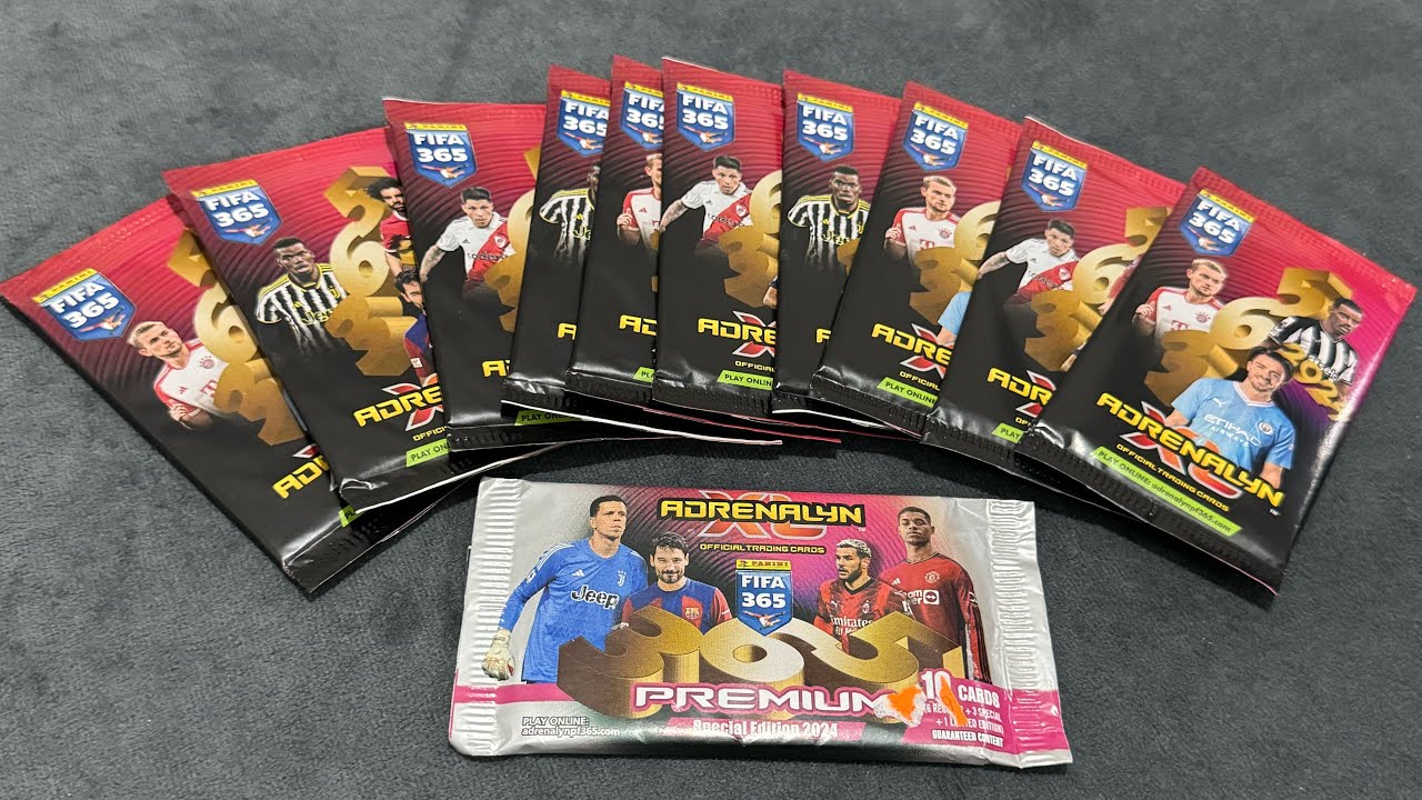 #5 Premium Paket Fifa 365 Panini Adrenalyn XL 2024 / 11 Paket Kart Açılışı