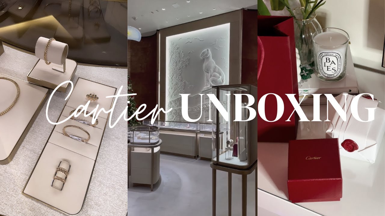 Cartier unboxing, juste un clou ring