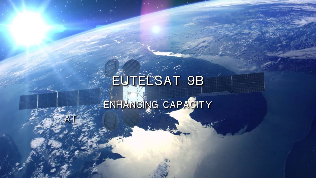 EUTELSAT 9B satellite at 9° East