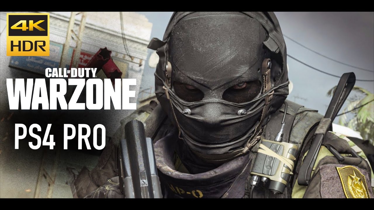 Call of Duty Modern Warfare Warzone PS4 PRO UHD- HDR Gameplay