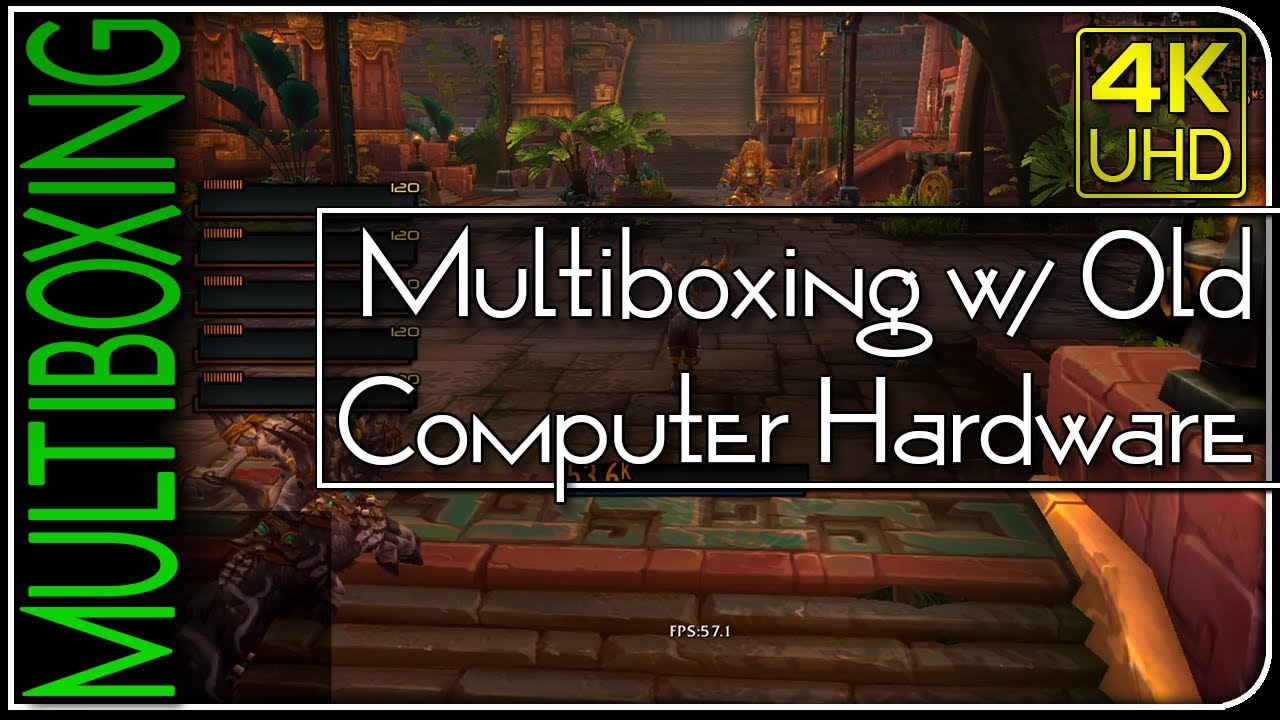 Multiboxing with Old Computer Hardware