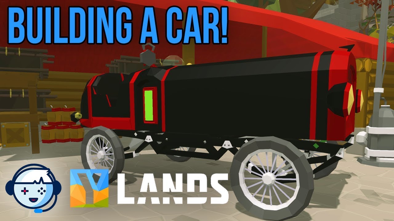 Electric Car Building! | Ylands (Open-world Survival Sandbox) | Ep16