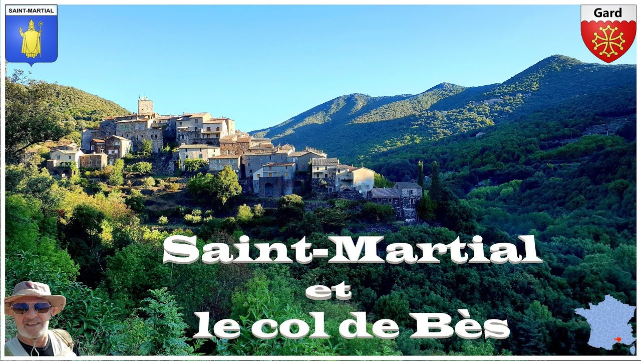 Saint-Martial et le col de Bès