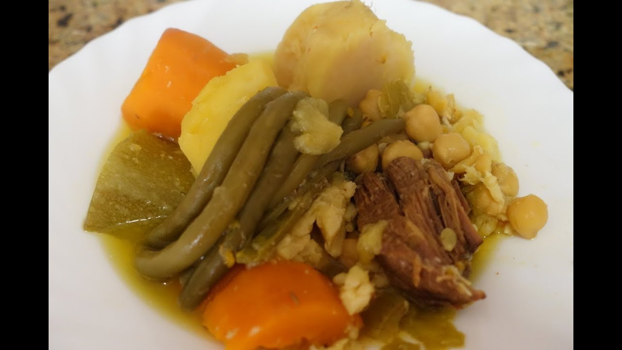 PUCHERO CANARIO EN OLLA EXPRESS MUY FÁCIL, SANO Y RÁPIDO