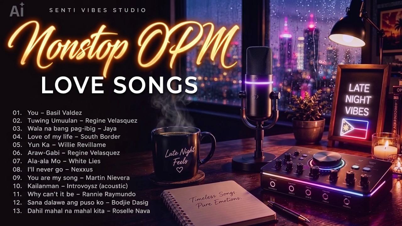 🎵 Nonstop OPM Love Songs | Greatest Hits Vol.1 - RnB 1 Hour mix ✨
