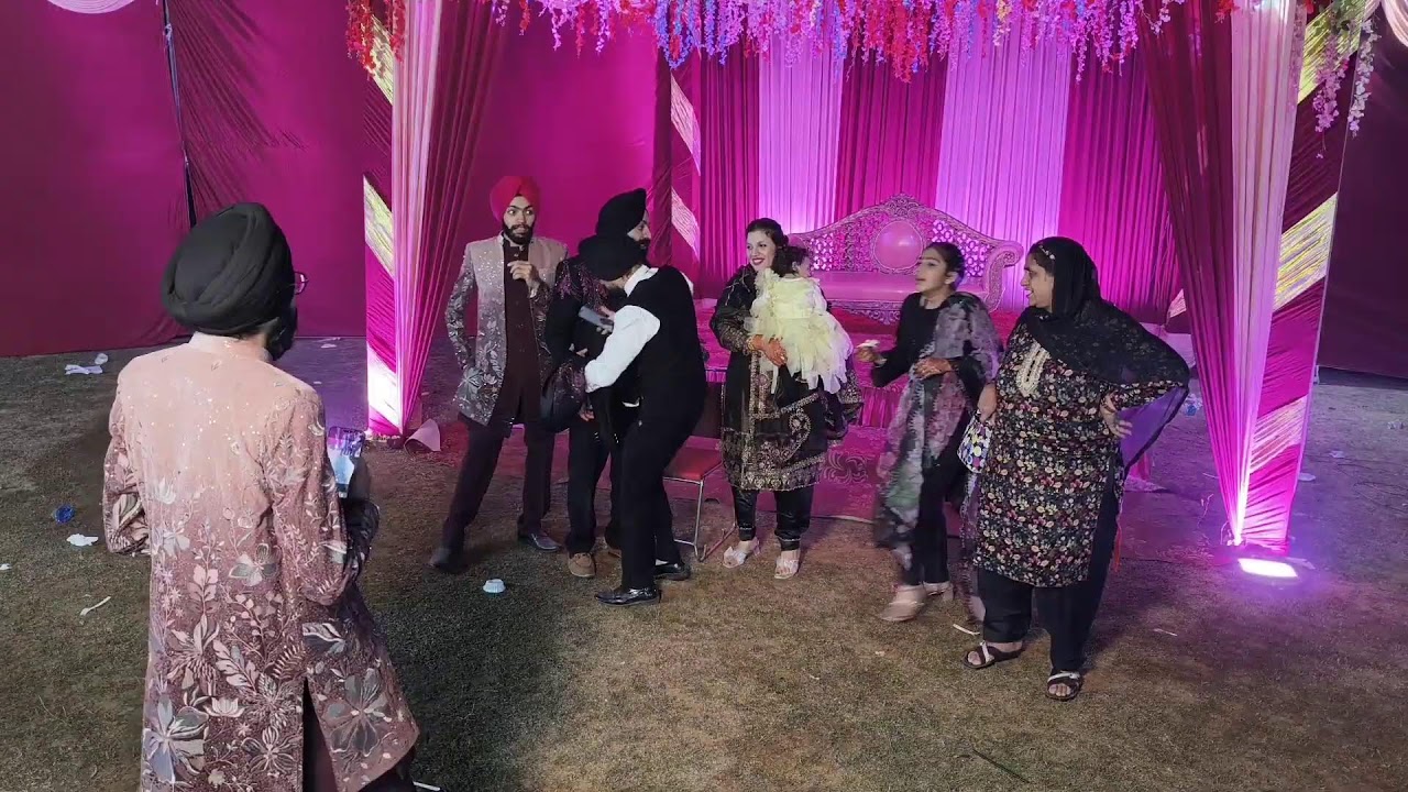 Sahib and Talvinder  Cocktail Party