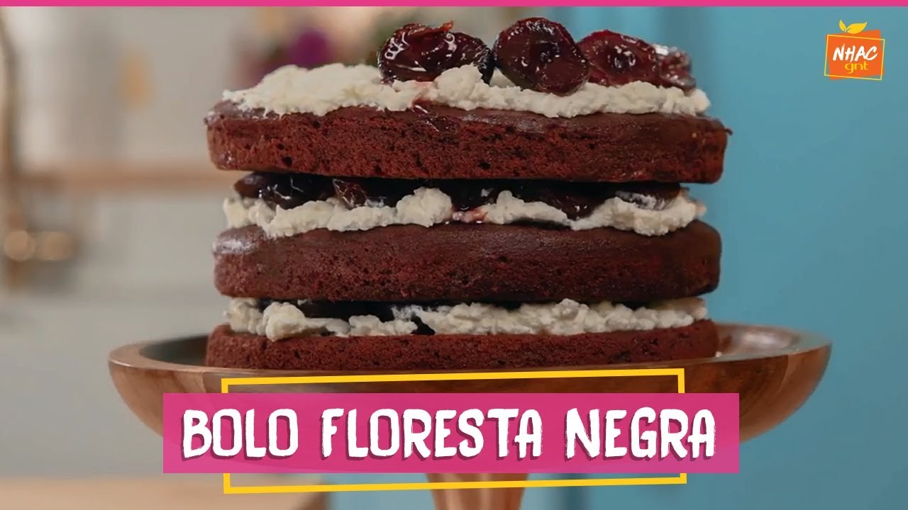 Bolo floresta negra com beterraba | Raíza Costa | Rainha da Cocada