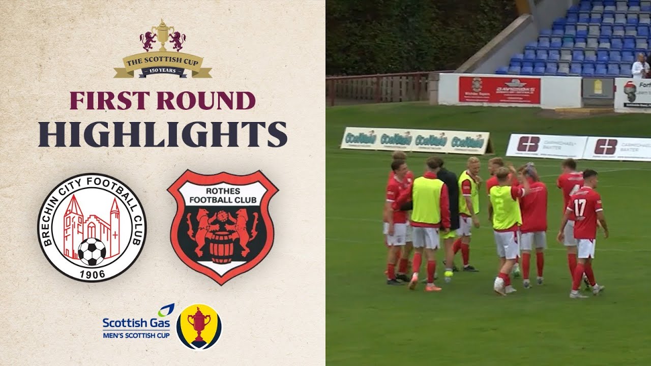 Brechin City 4-0 Rothes | Scottish Gas Scottish Cup First Round Highlights