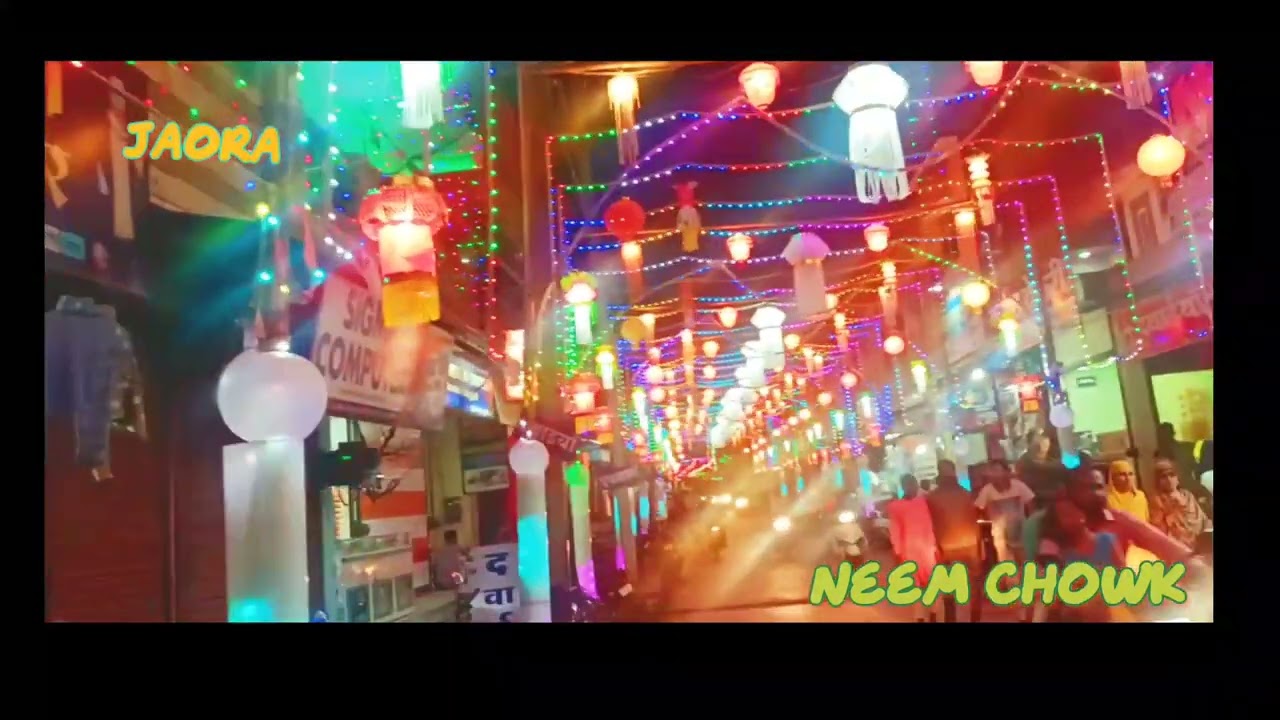Eid milad-un-nabi decorations Jaora 2022