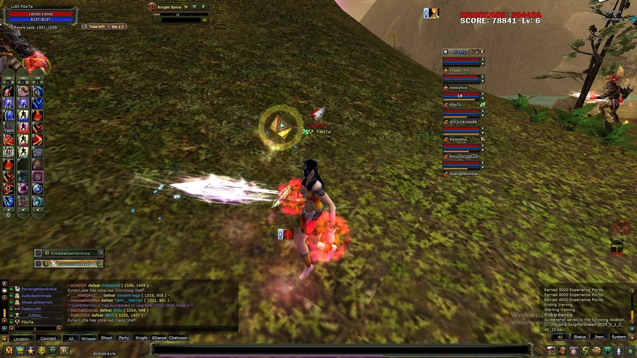 FilinTa - _Legendz_ Pk Movie 3 #knightonline #oreads #knight online