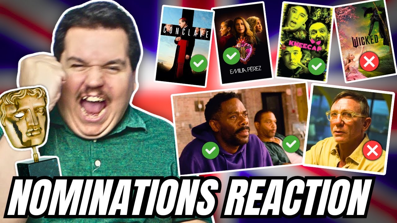 2025 BAFTA Nominations REACTION (SING SING REBOUND!!! I LOVE YOU BAFTA!!!)
