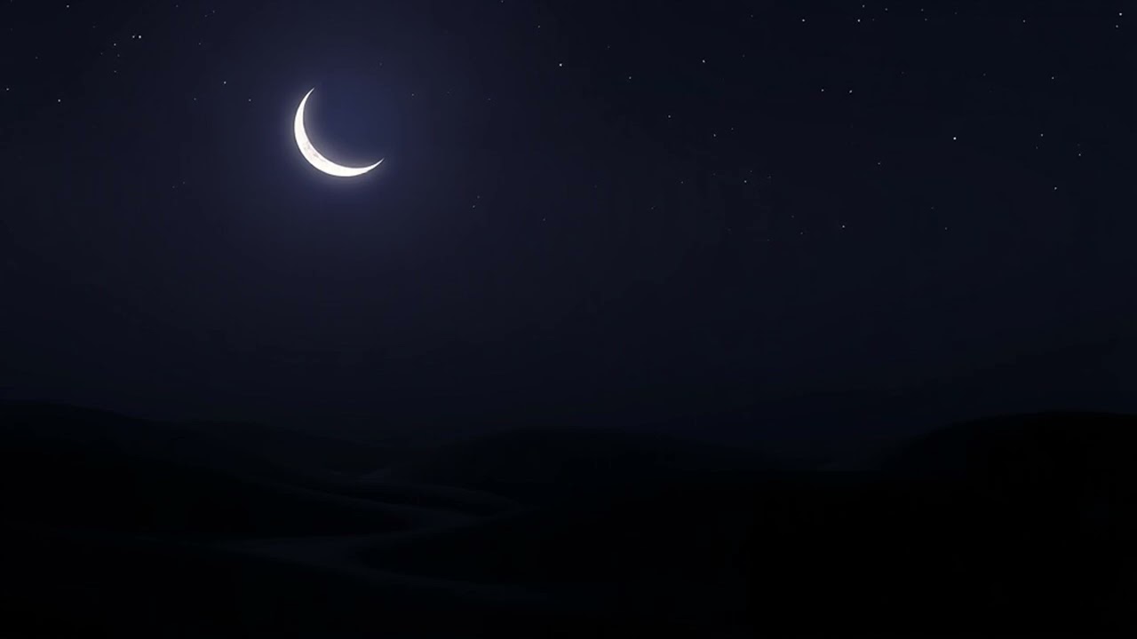 12 Hour Baby Sleep Music 🌙 Moonlit Dark Screen Lullabies All Night