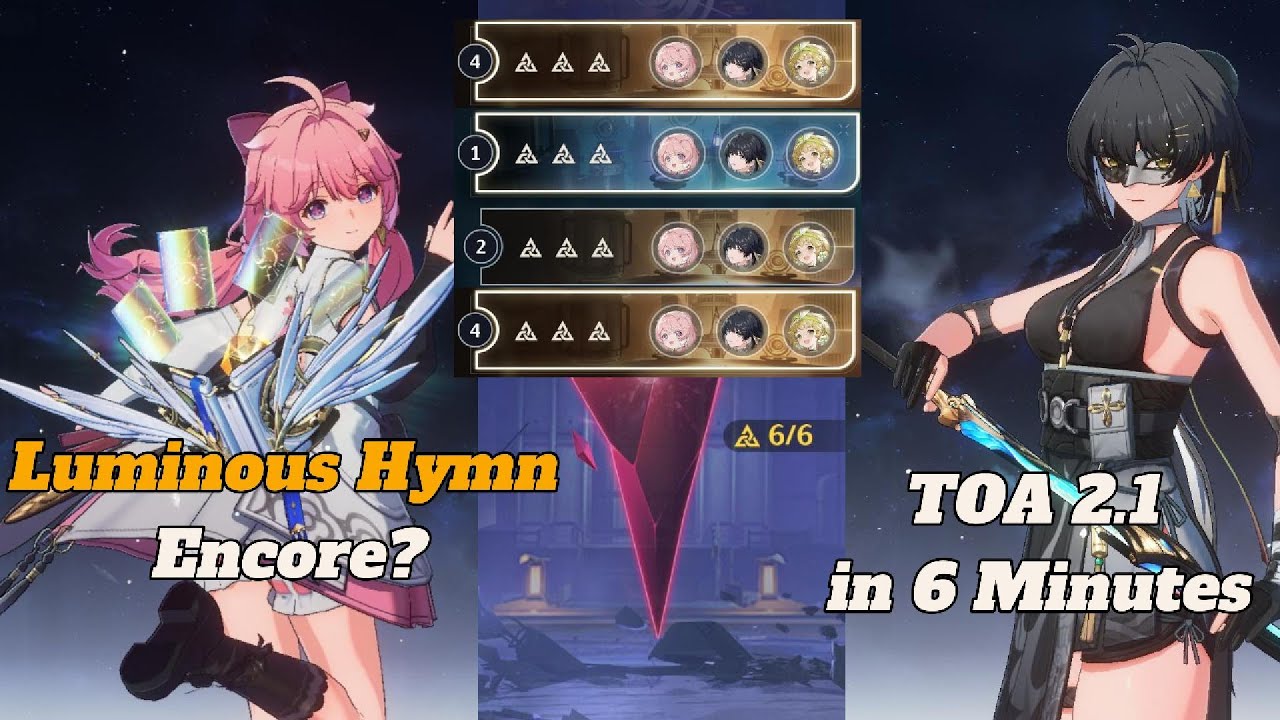 Luminous Hymn Encore dogwalks TOA 2.1 | Encore Rover Duo DPS vs Hazard Tower | Wuthering Waves