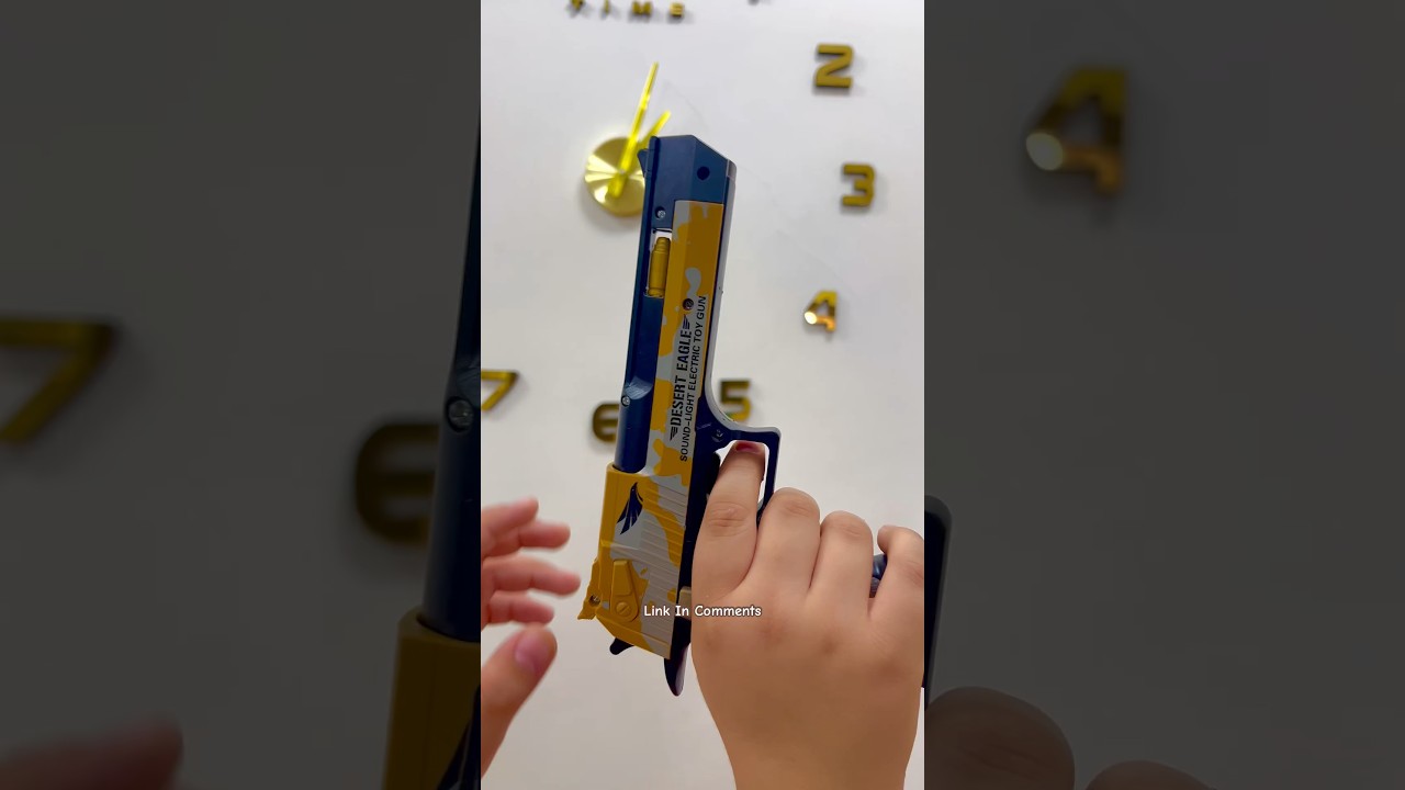 Desert Eagle Light-Sound Toy Gun 🔫🔥 #gun #toy #toygun #revolver #amazing #kids #newtoys #trending