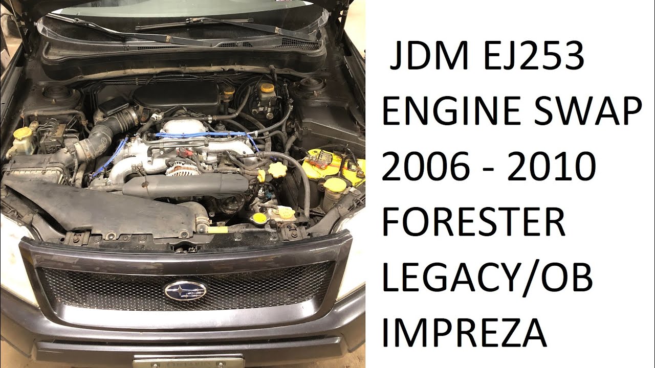 How To Jdm Ej253 Swap Your Subaru