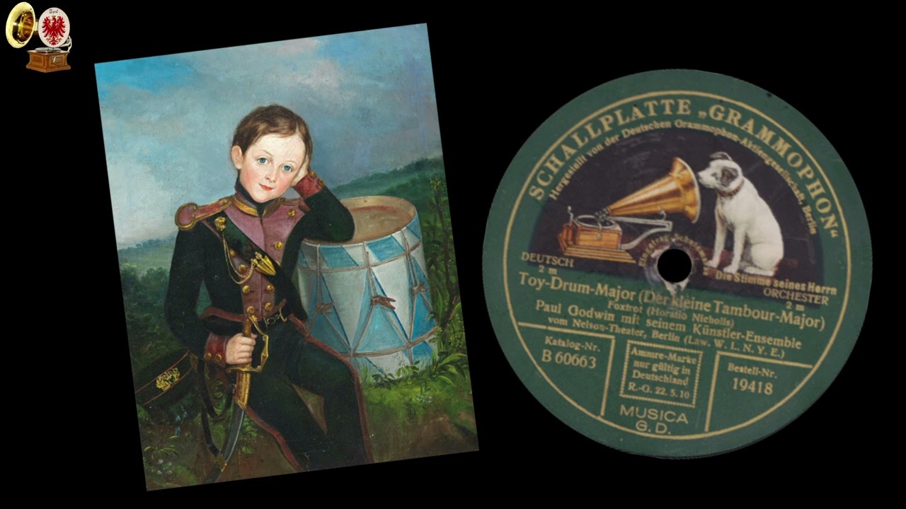 TOY-DRUM-MAJOR (Der kleine Tambour-Major) - Paul Godwin m. s. Künstler-Ensemble (~ 1922)