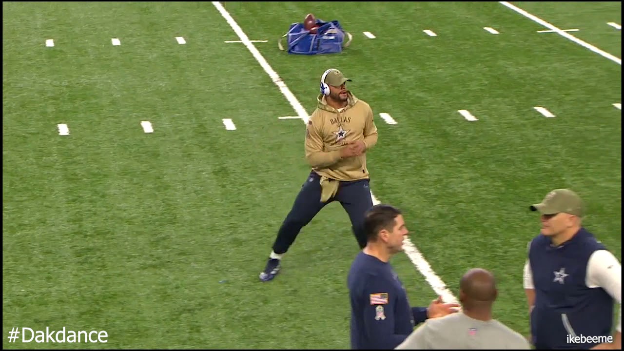 Dak does his dance again. Dak Dance with Zeke. Dallas Cowboys