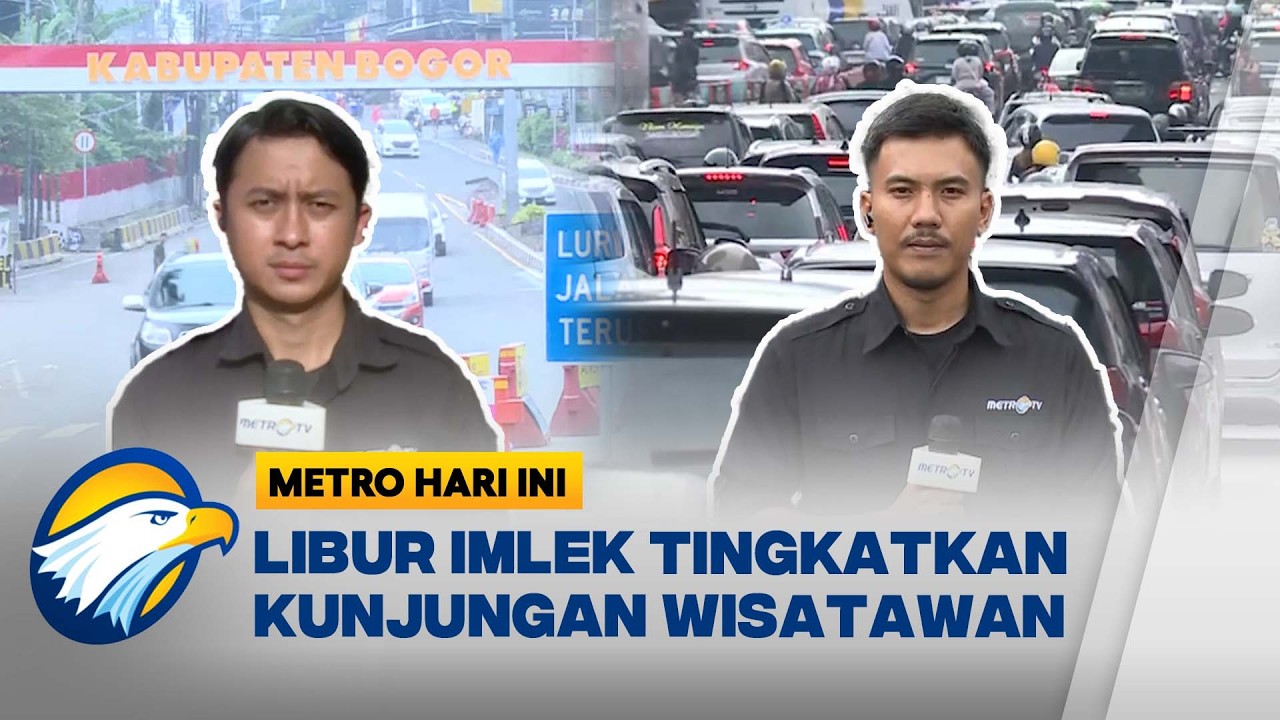 Peningkatan Volume Kendaraan Puncak dan Keramaian Wisatawan di Pusat Kota Bandung- Metro Hari Ini