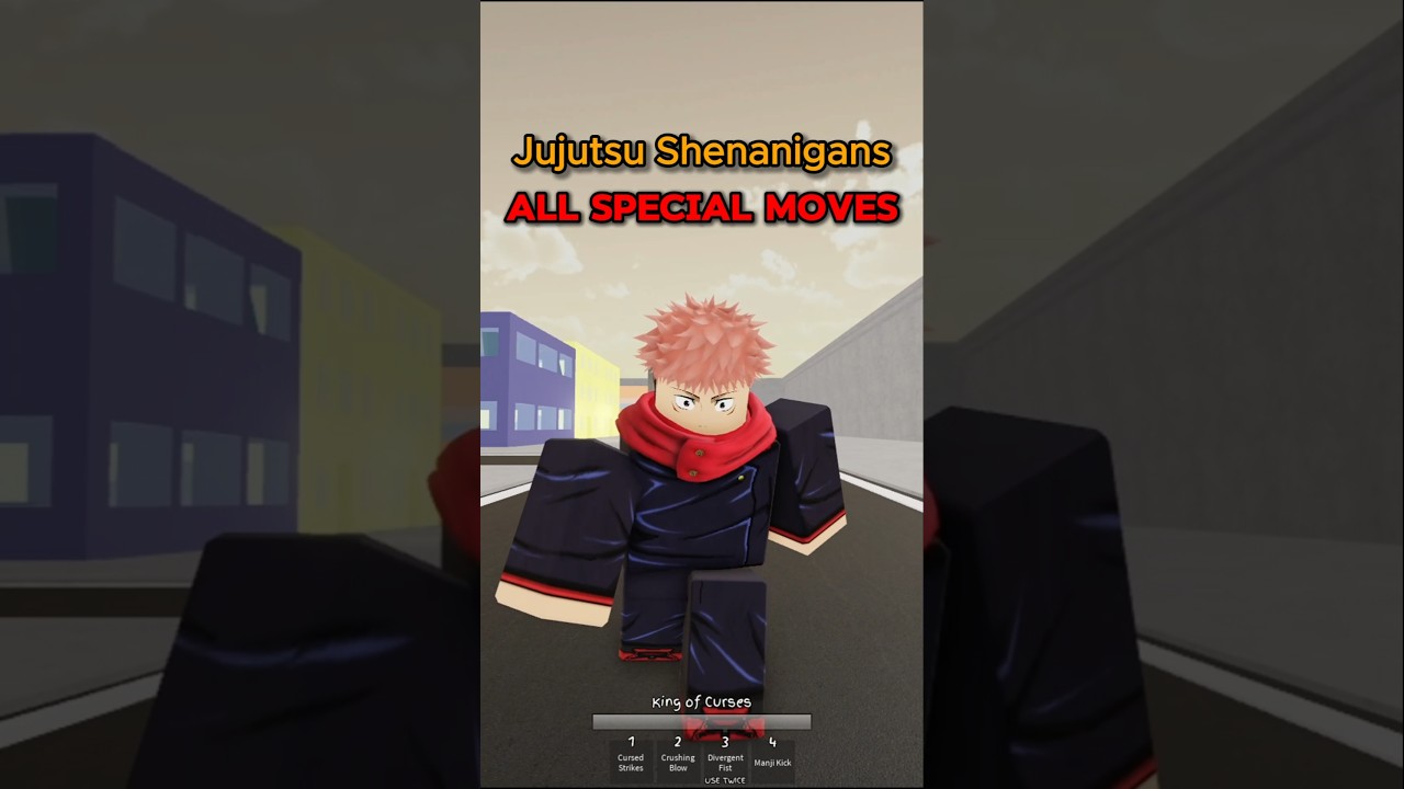All Special Moves In Jujutsu Shenanigans #jujutsushenanigans #roblox #anime #jjs #jjk #jujutsukaisen