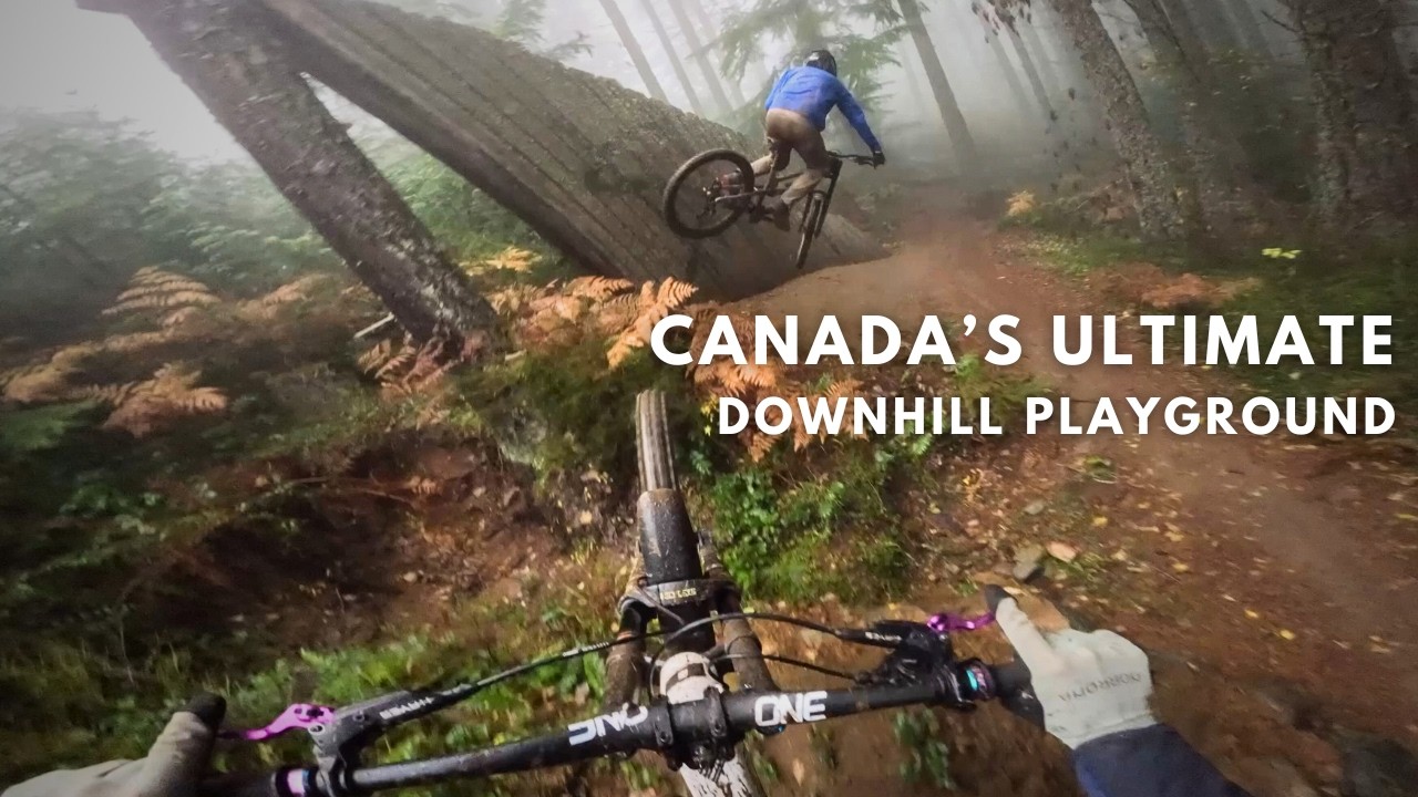 Riding Faster than we should in this Downhill Paradise!