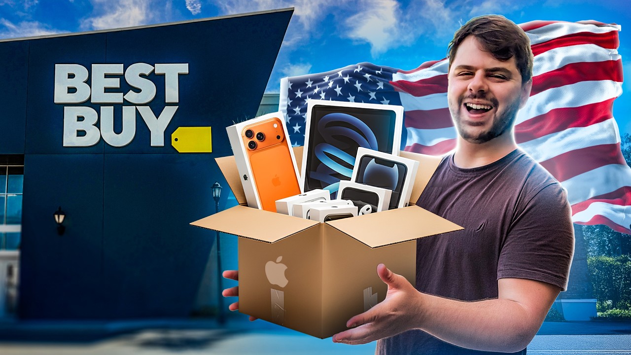 VLOG Comprei o iPhone 17 pro nos EUA
