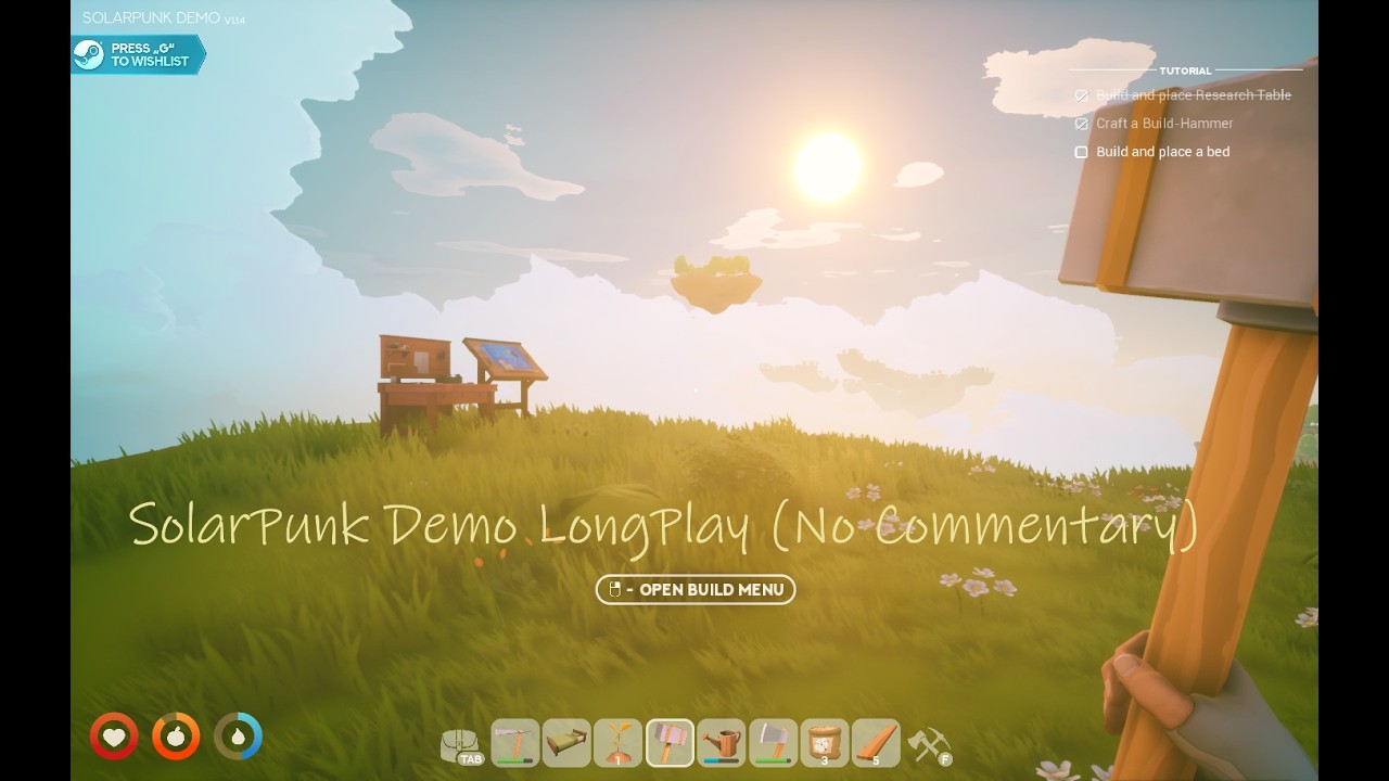 SolarPunk-Demo Longplay (No Commentary)
