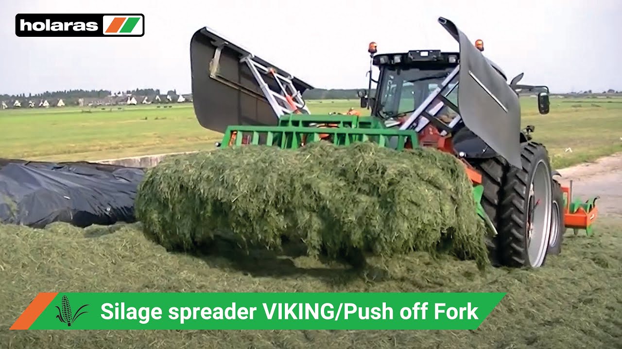Holaras - Kuilverdeler / Siloverteiler / Silagespreader VIKING + Afschuifvork