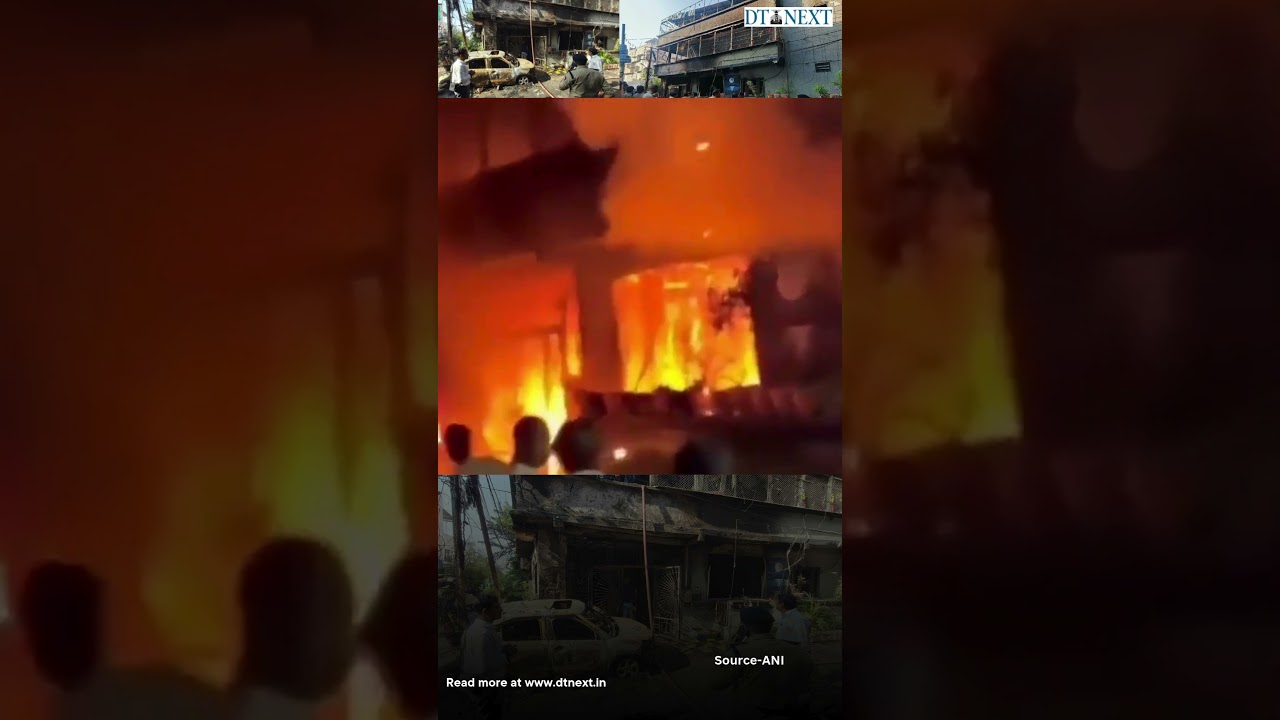 WATCH | 8 killed in house fire after explosion at EV charging point in Indore