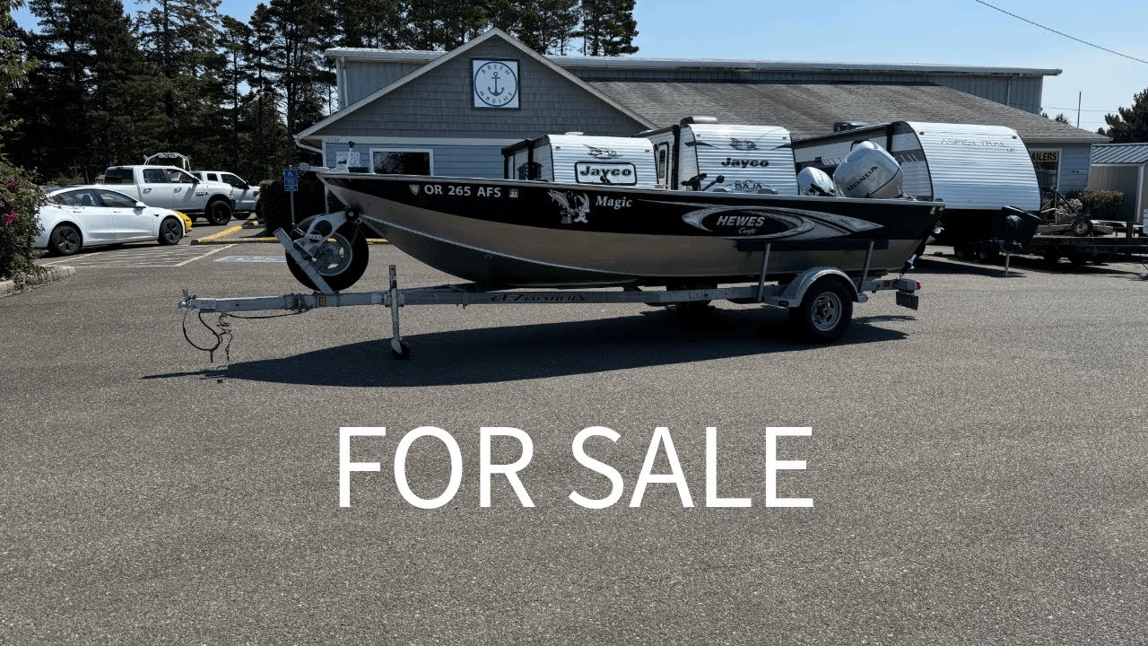 (ПРОДАН) Hewescraft Sportsman 200 2017 года с Honda 90 л.с. и 8 л.с. (29 900 долларов США)