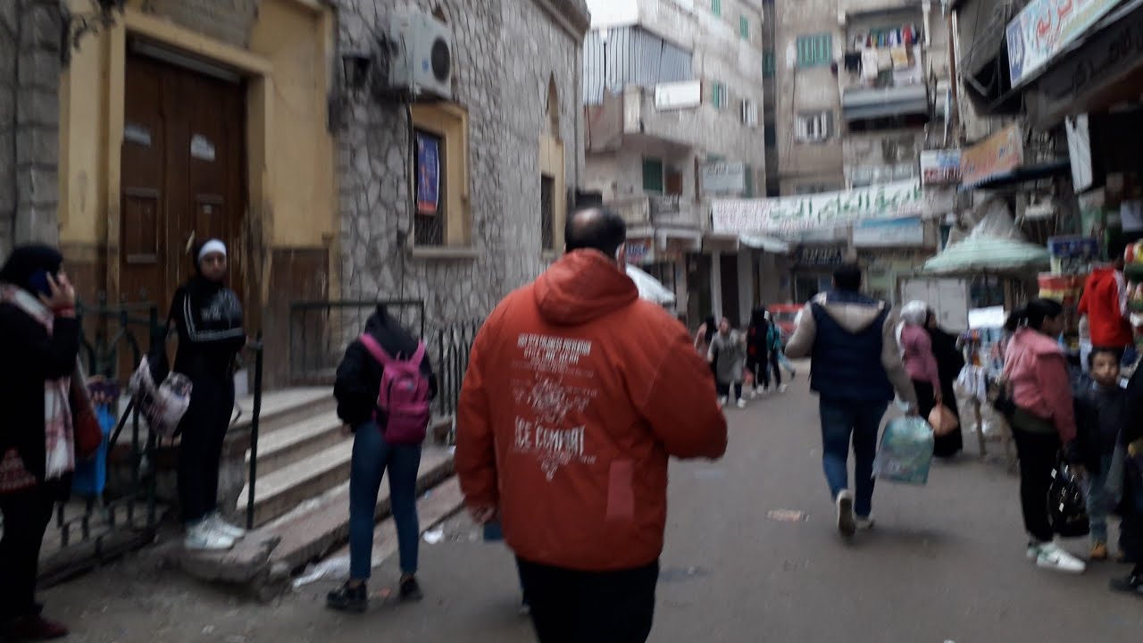 شوارع العجمى الإسكندرية جولة فى شارع مسجد القويرى وهنطلع على طريق إسكندرية مطروح الرئيسى