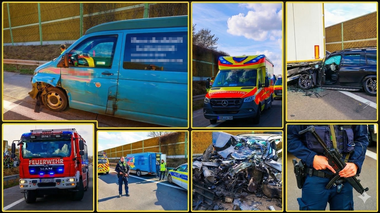 Zwei Verkehrsunfälle auf der A10 bei Oberkrämer – mehrere Verletzte