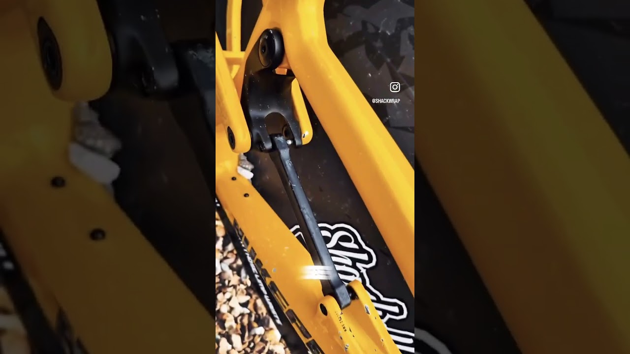 See how shackwrap actually works #shorts #fyp #bike #mtb