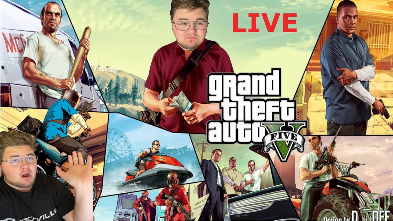 Stumbling In to GTA 5 | FIRST EXPERIENCE | w... @realCheesbugga