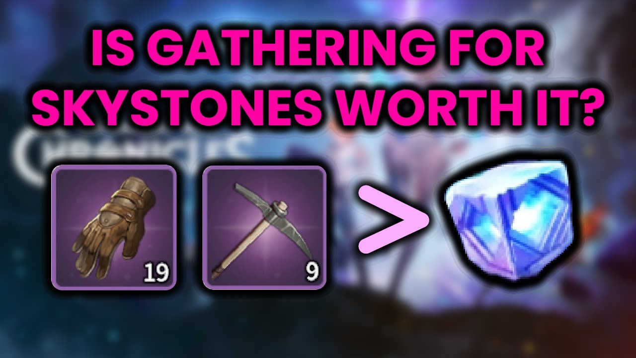 SKYSTONE RATES FROM GATHERING - Is it worth it? | Summoners War: Chronicles