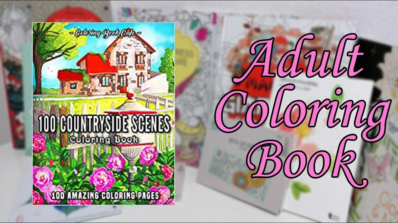 Adult coloring book 