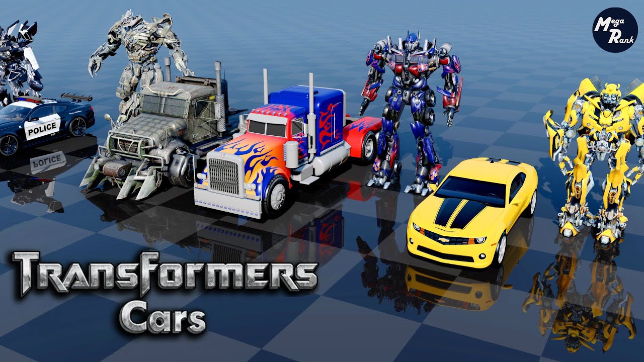 Transformers Cars (Bayverse) | 3D Comparison 
