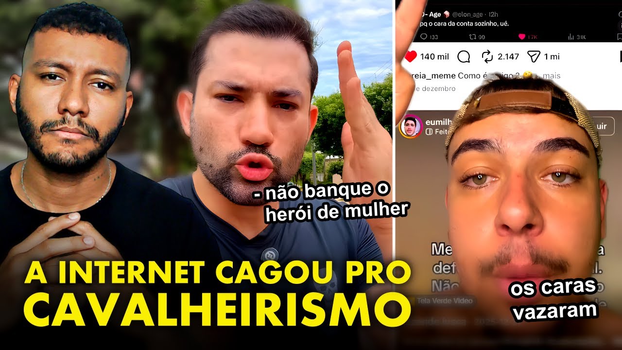 A internet INTEIRA está espalhando a mensagem: Não banque o HERÓI