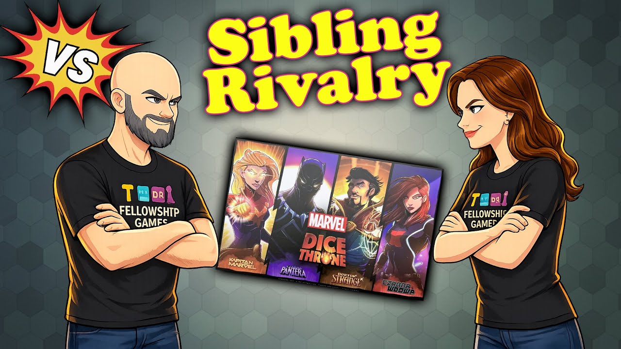 Sibling Rivalry – Dice Throne: Scarlet Witch vs Black Widow