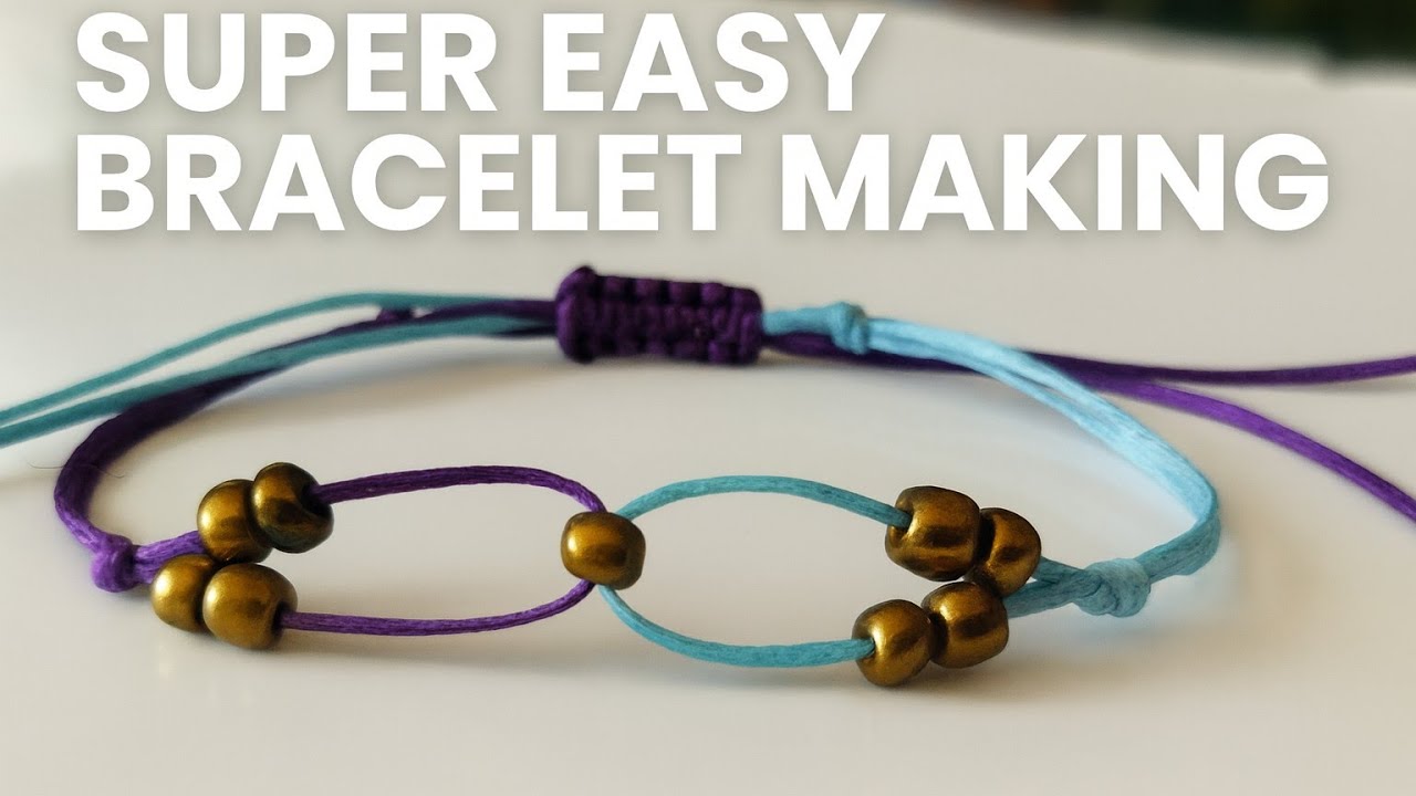 DIY Beaded Bracelet Tutorial | Two Color Styles