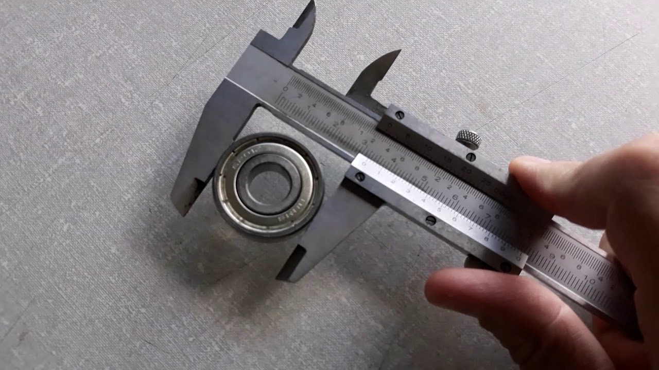 Como medir um rolamento com o paqu&iacute;metro? Aprenda de maneira simples!!!