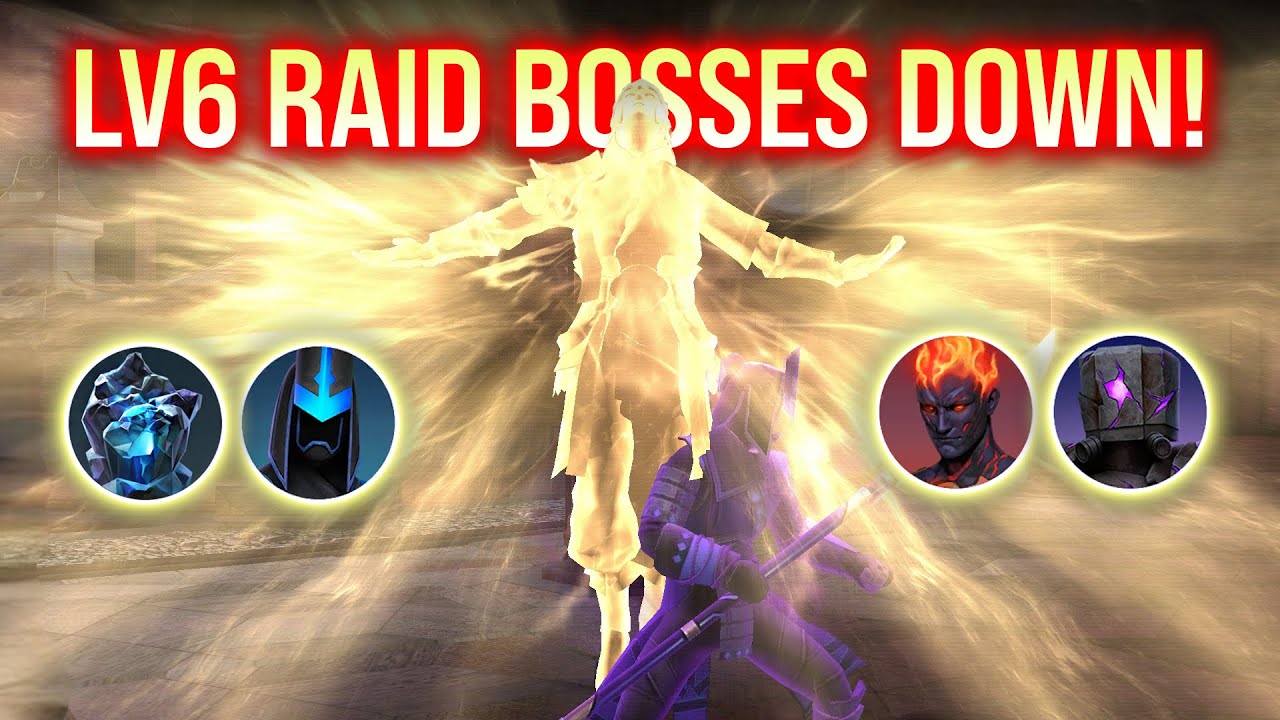 Heavenly Law DESTROYS all Level 6 RAID Bosses! 🤯 GIVEAWAY! - Shadow Fight 3