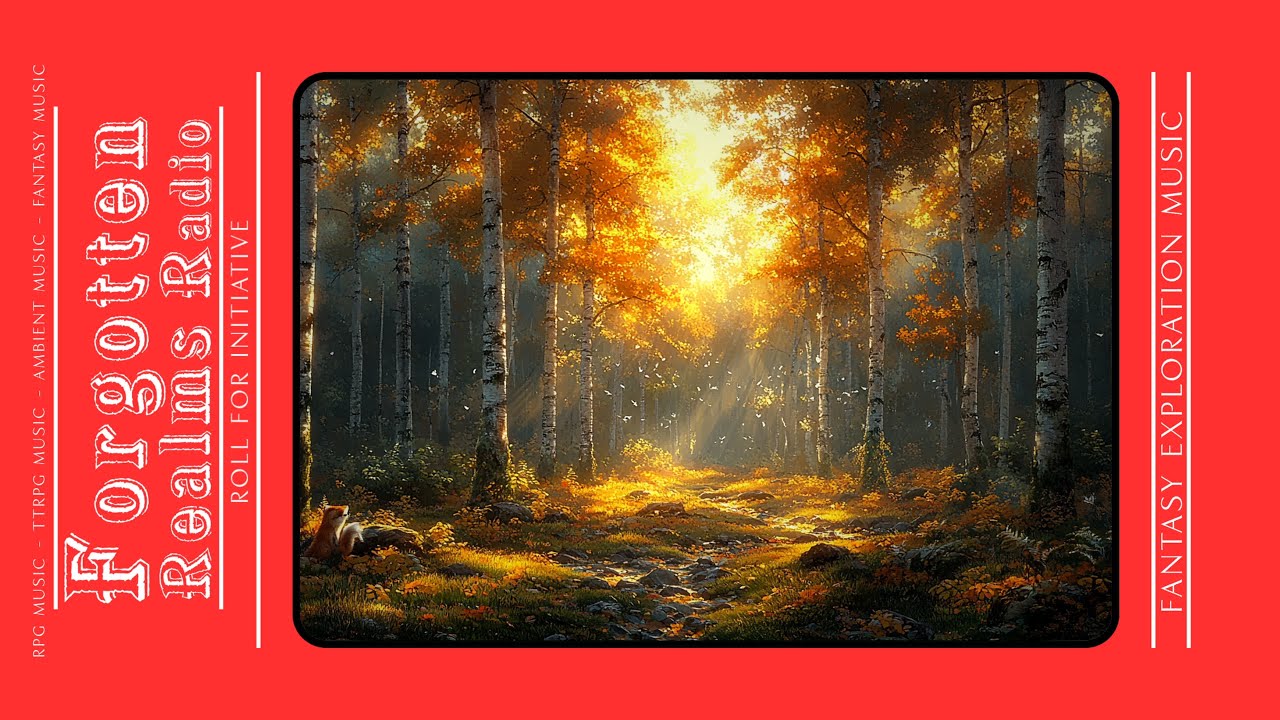 Into The Forest 🌲 | Forest Ambience | D&D/RPG Ambience | 1 Hour