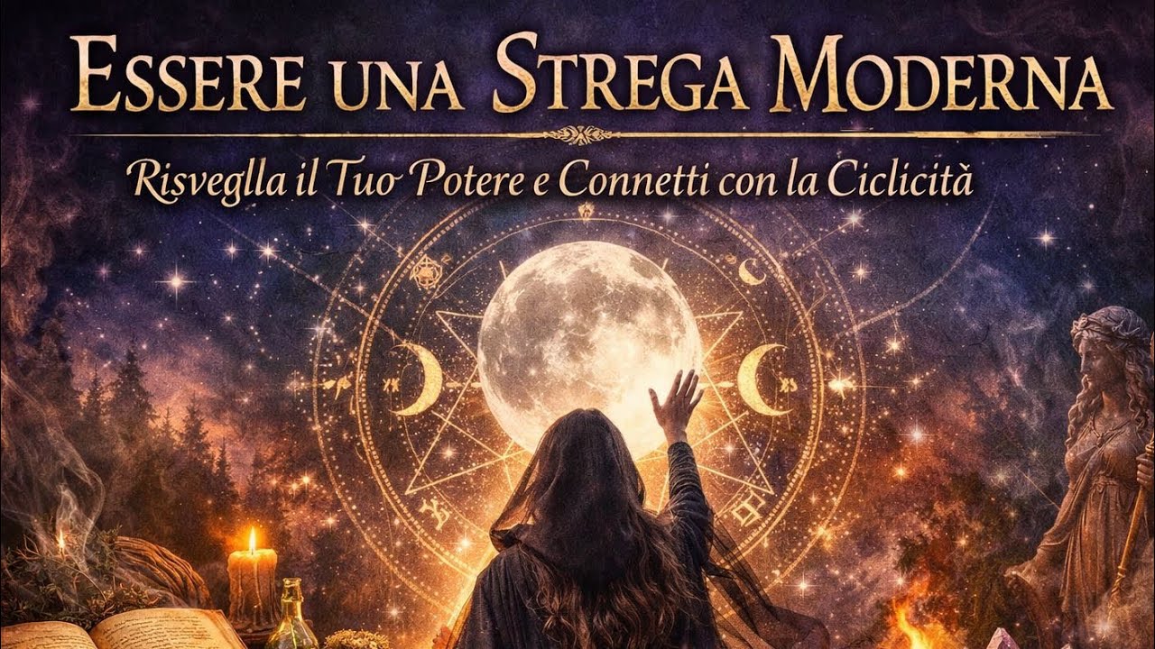 Essere una Strega Moderna: Risveglia il Tuo Potere e Connetti con la Ciclicità