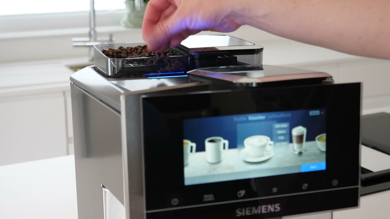 Siemens EQ.900 Kaffeevollautomat – eGrinder, das elektronische Mahlwerk