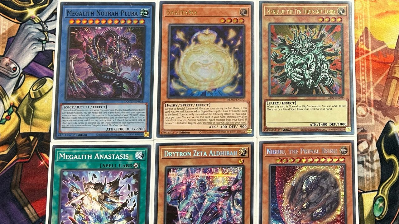 Обновленный профиль колоды Genesys Megalith Yugioh!